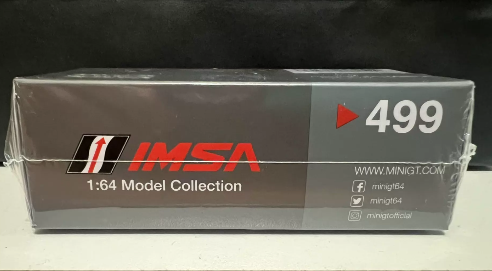 MINI GT 1/64 Lamborghini Huracan GT3 EVO IMSA Road America Diecast Car