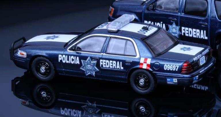 Rollin 1/64 Ford Crown Victoria Policia Federal Police Interceptor