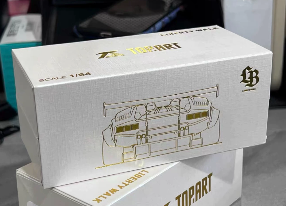 TopArt 1/64 LBWK Lamborghini Countach Black Limited Edition