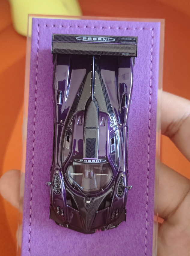 DMH 1/64 Pagani Zonda R Custom Purple Carbon Edition