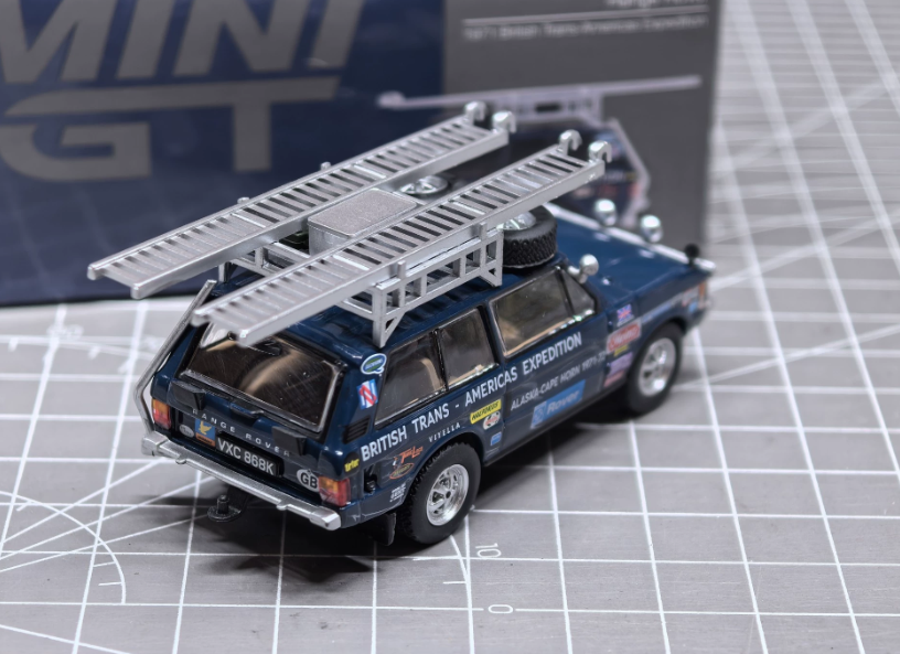 MINI GT 542 Range Rover 1971 British Trans-Americas Expedition 1/64