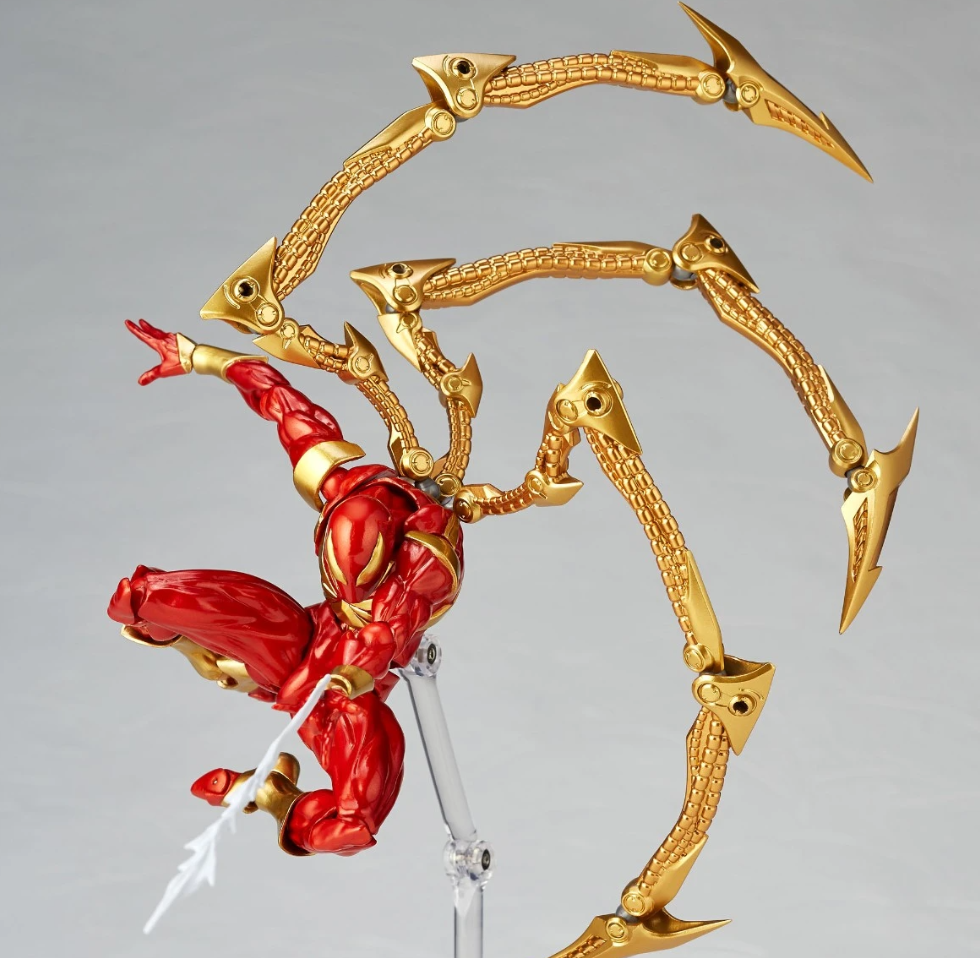Kaiyodo Revoltech Amazing Yamaguchi 023 Iron Spider
