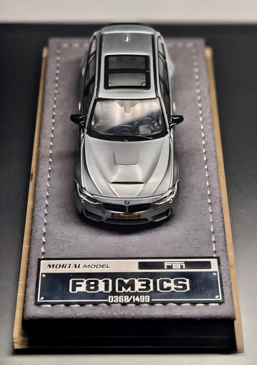 Mortal Model 1/64 BMW F81 M3 CS Touring Silver Exhibition Exclusive