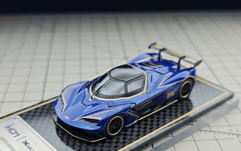 IHCM 1/64 KTM X-Bow GT-XR A1 Station Blue Carbon Foshan APA