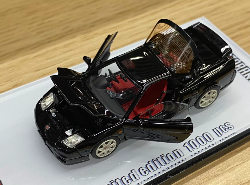 TOPART 1/64 Honda NSX Gloss Black Limited 1000