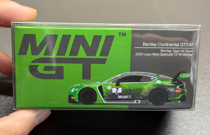 MINI GT 238 Bentley Continental GT3 2020 Bathurst 12H Winner 1/64