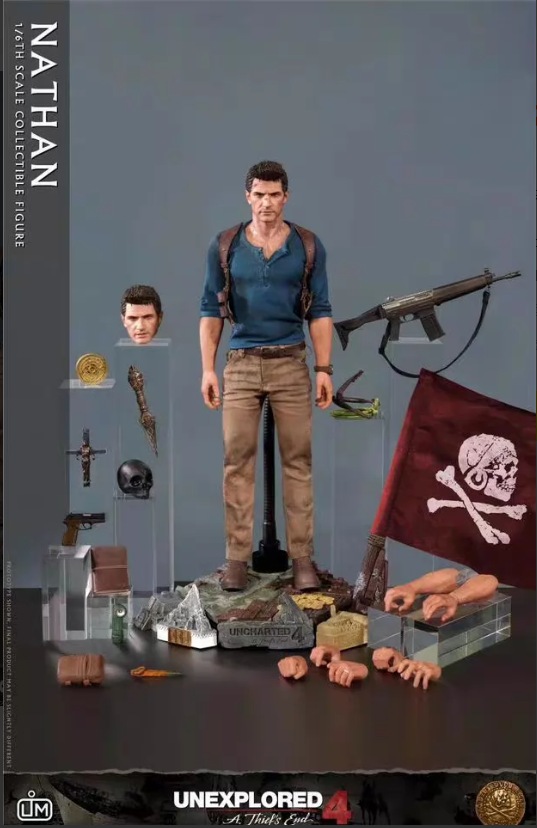 LIMTOYS 1/6 LIM012 Unexplored 4 Nathan Drake A Thiefs End