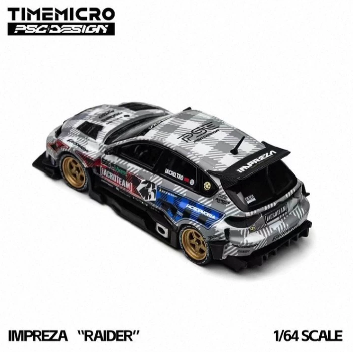 TimeMicro x PSC DESIGN x iAcro 1/64 Subaru Impreza Raider