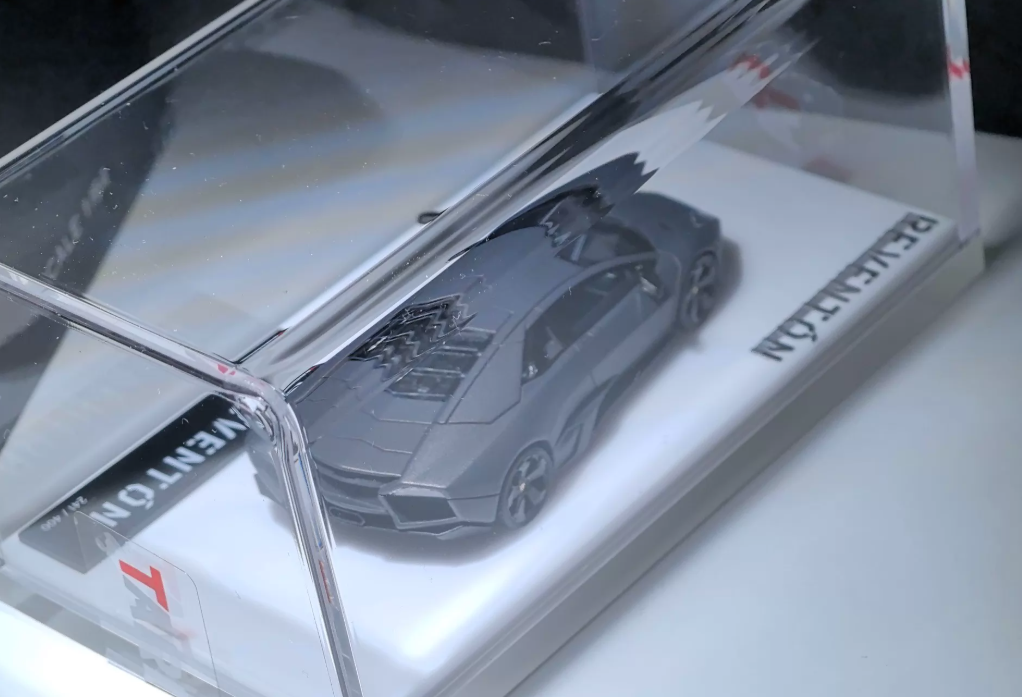 Tardis 1/64 Lamborghini Reventon Metallic Grey Model