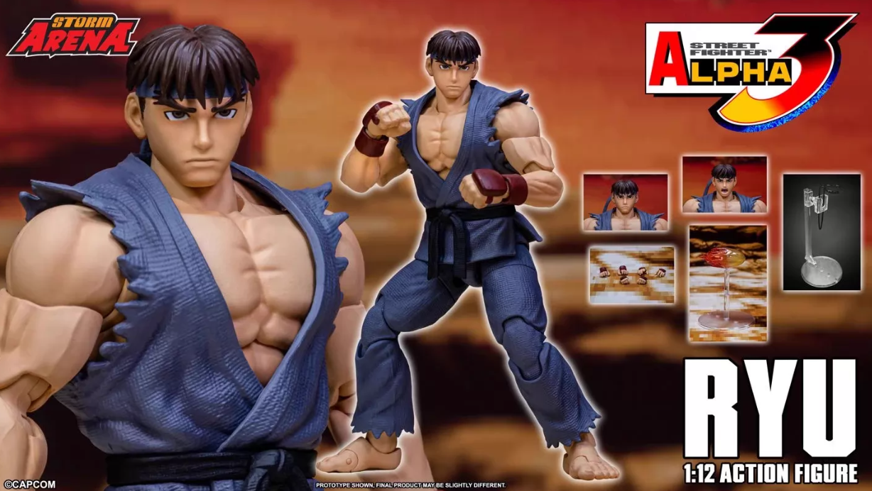Storm Toys STORM ARENA Street Fighter Alpha 3 Ryu 1/12 Figure