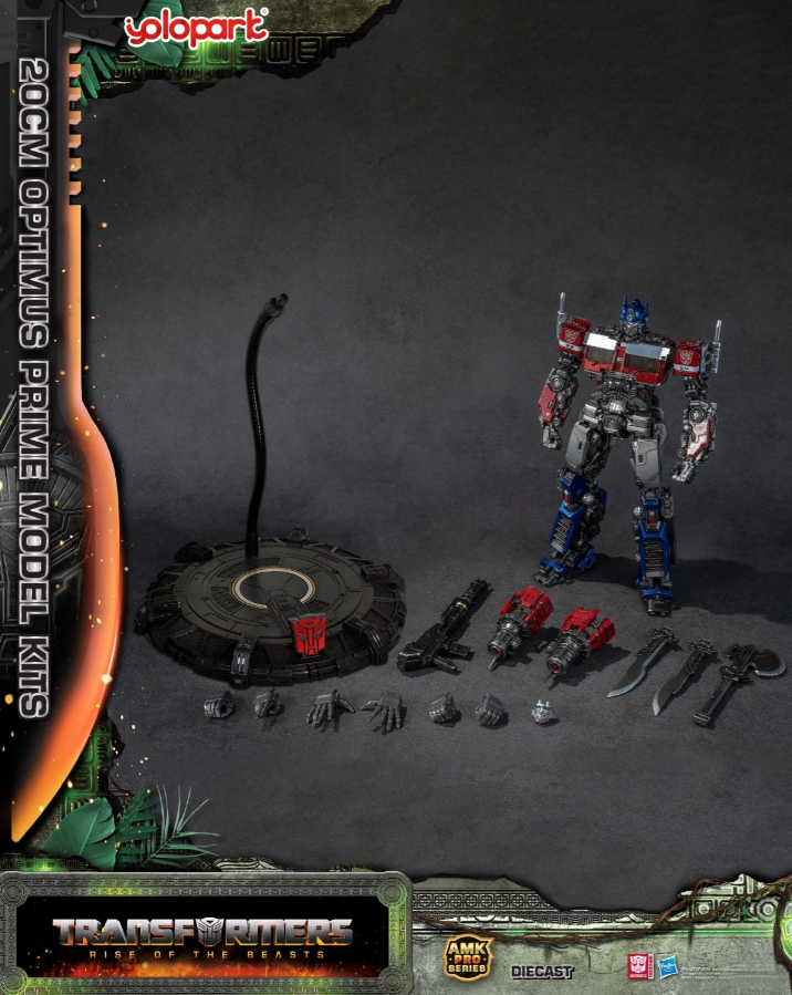 Yolopark AMK PRO Series Transformers Rise of the Beasts Optimus Prime