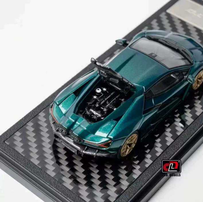 LCD Models 1/64 Lamborghini Revuelto Green Preorder