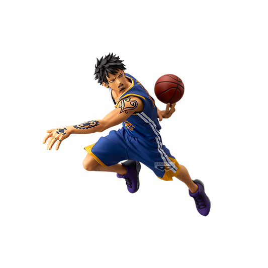 Bandai Banpresto One Piece x NBA Master Stars Piece Trafalgar Law Warriors