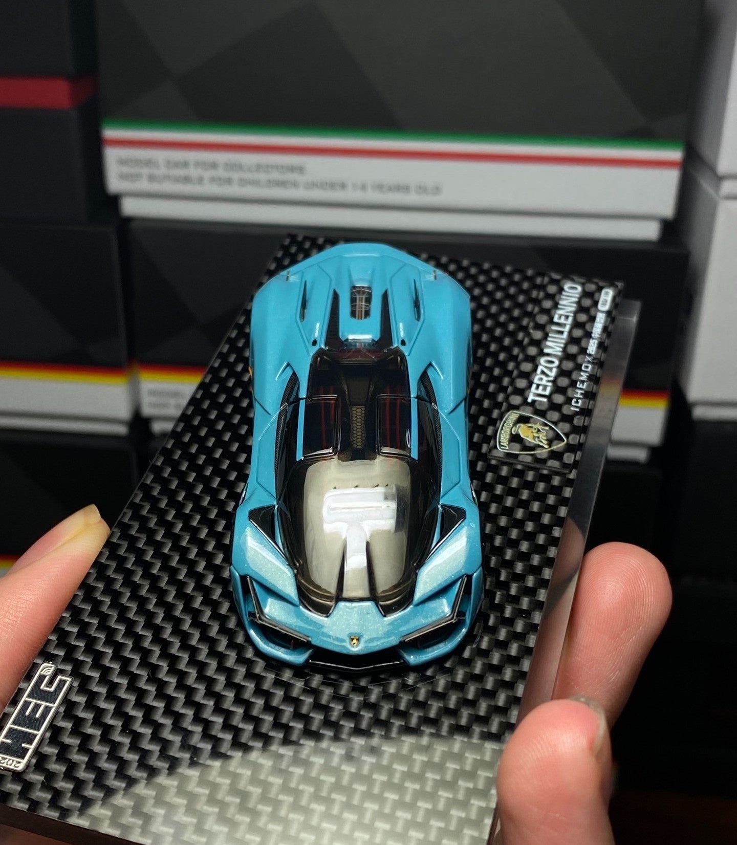 PANTHEOM 1/64 Lamborghini Terzo Millennio Sky Blue HEC Beijing Exclusive