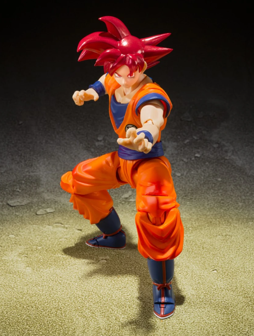 S.H.Figuarts Dragon Ball Super Saiyan God Son Goku God of Justice