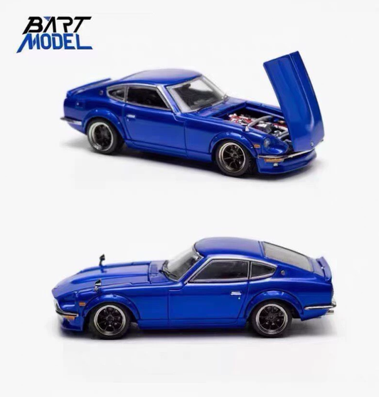 BART MODEL 1/64 Nissan Fairlady 240Z Metallic Blue