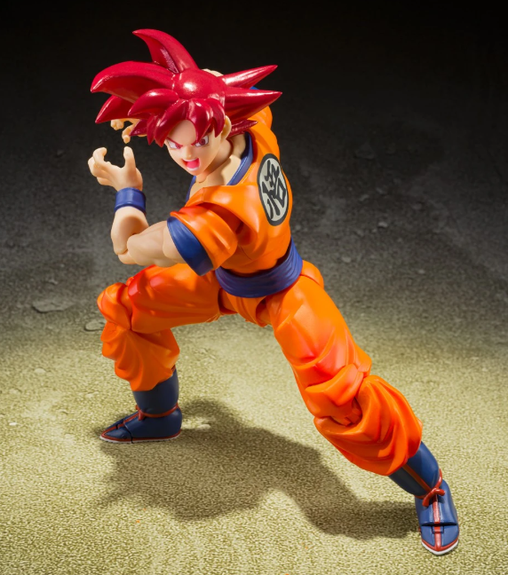 S.H.Figuarts Dragon Ball Super Saiyan God Son Goku God of Justice