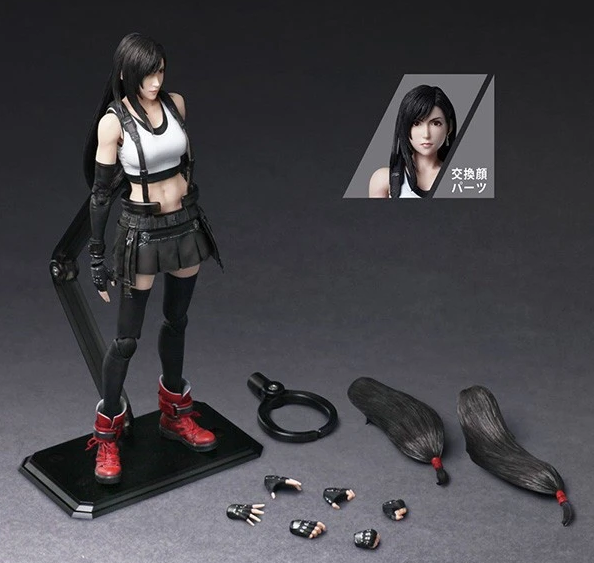 Play Arts Kai Final Fantasy VII Remake Tifa Lockhart Action Figure