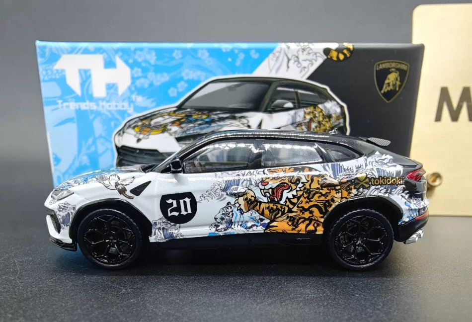 Trends Hobby x tokidoki 1:64 Lamborghini Urus Performante HK Toycar 2026