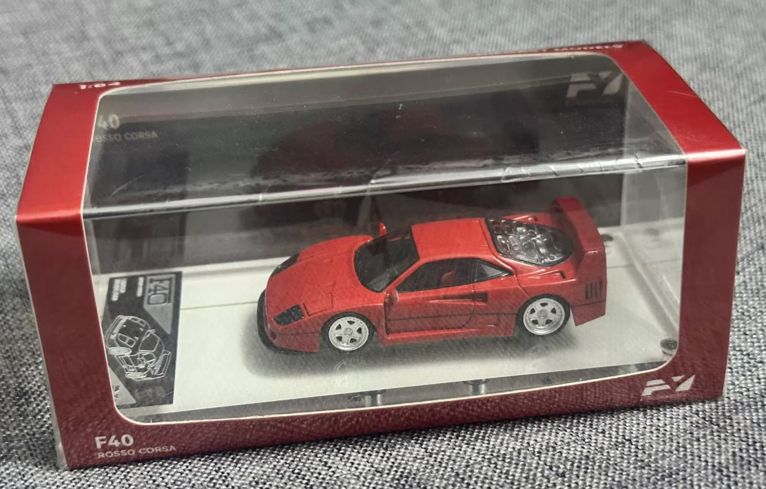 FY 1/64 Ferrari F40 Rosso Corsa Diecast Model Car