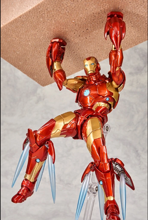 Kaiyodo Revoltech Amazing Yamaguchi 013 Iron Man Bleeding Edge Armor