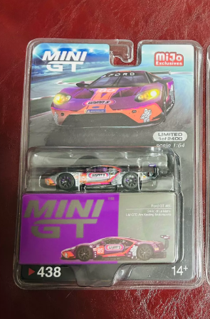 MINI GT 438 Ford GT LM GTE Am Wynn's 1/64 Chase