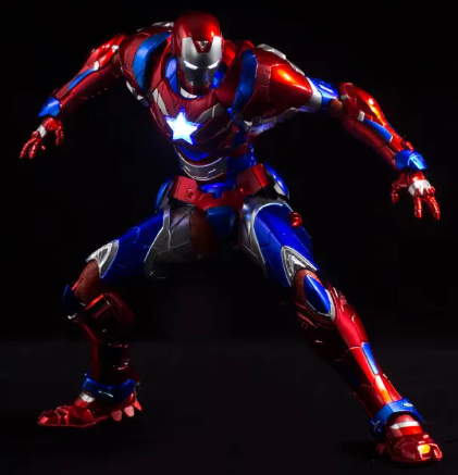 Sentinel RE:EDIT 03 Iron Patriot Captain America Color Action Figure