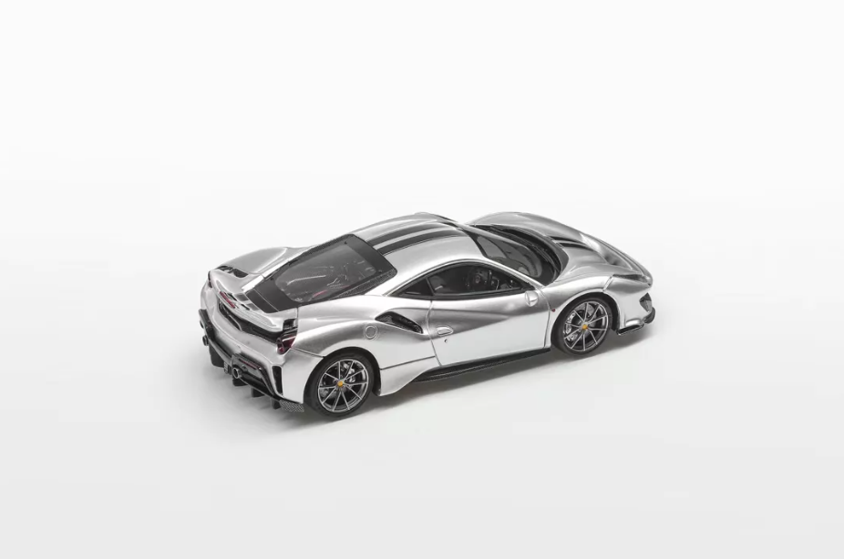 TOC x FuelMe 1/64 Ferrari 488 Pista Nurburgring Silver