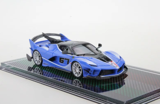U2 1/64 Ferrari FXX-K Evo Blue Racing 67 Limited 199