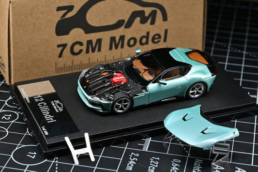 7CM Model 1/64 Ferrari 12Cilindri Verde Zeltweg Preorder