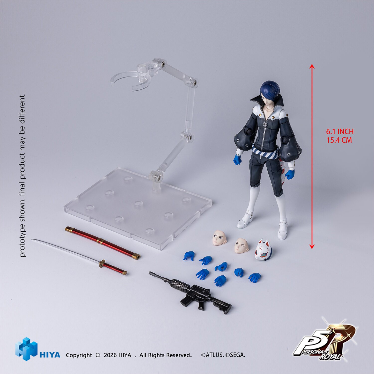 HIYA 1/12 Persona 5 Royal Fox Action Figure Preorder