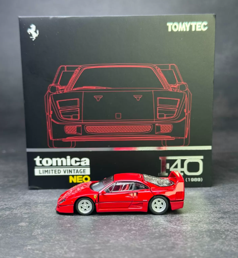 Tomica TLV-Neo 1/64 Ferrari F40 Red