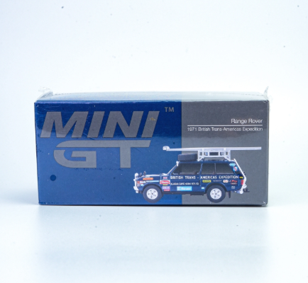 MINI GT 542 Range Rover 1971 British Trans-Americas Expedition 1/64