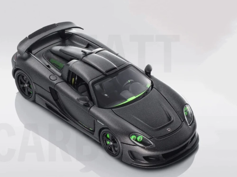 FuelMe 1/64 Porsche 980 Gemballa Mirage GT Matt Carbon