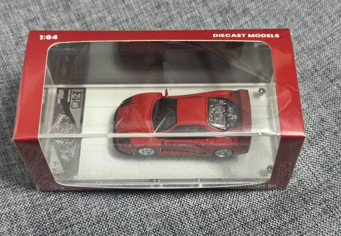 FY 1/64 Ferrari F40 Rosso Corsa Diecast Model Car