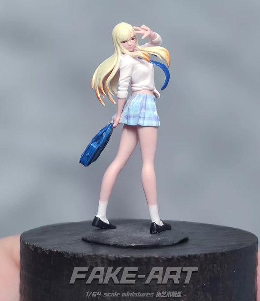 1/64 Marin Kitagawa Resin Figure for Model Scenes
