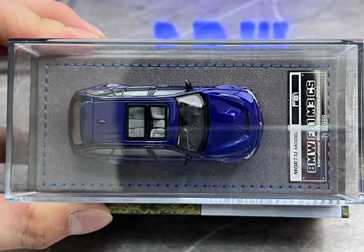 MORTAL 1/64 BMW M3 CS Touring F81 San Marino Blue