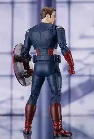 Bandai SHFiguarts Avengers Endgame Captain America Cap vs Cap Ed.