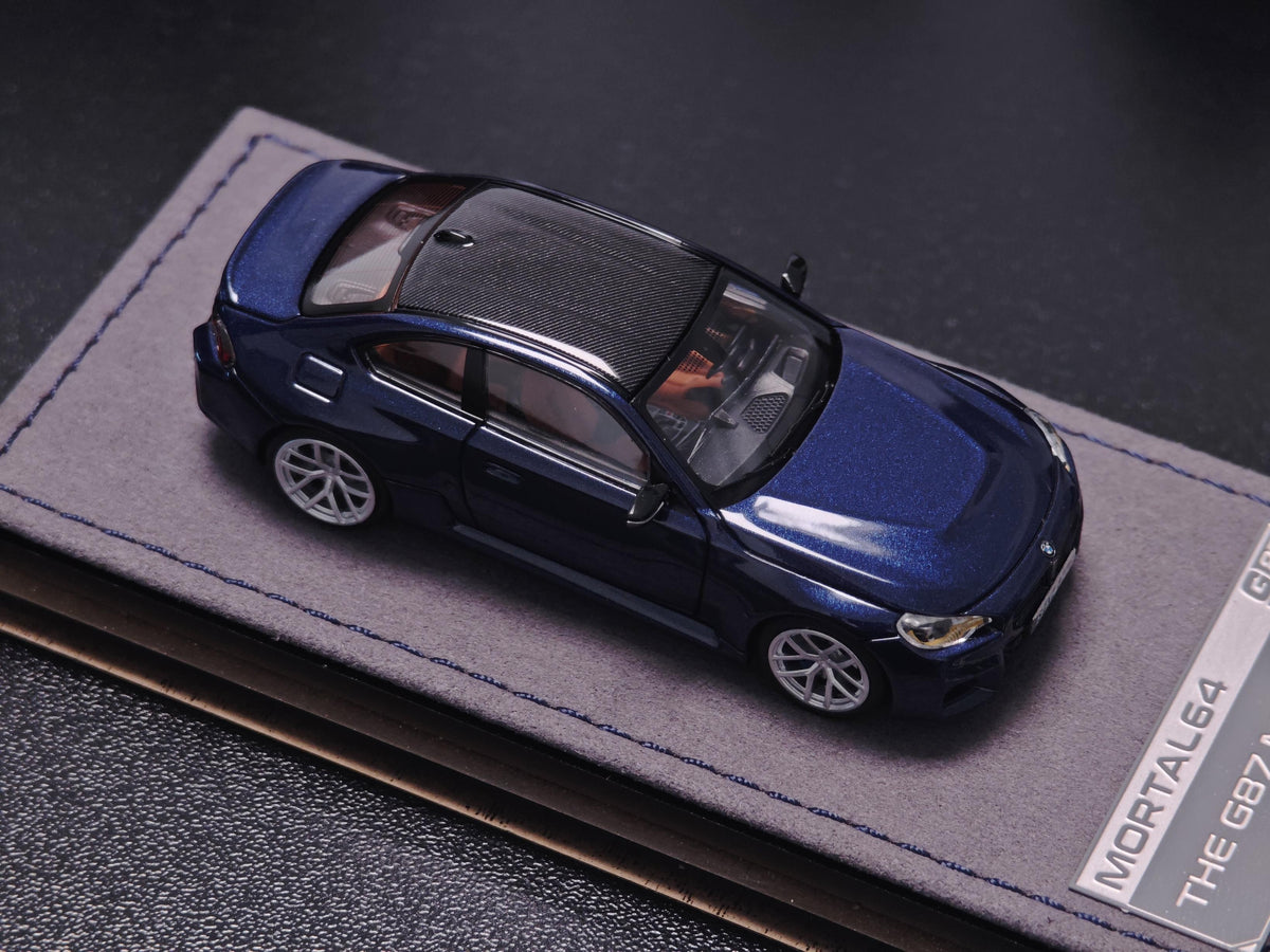 MORTAL64 1/64 BMW G87 M2 Coupe Tanzanite Blue