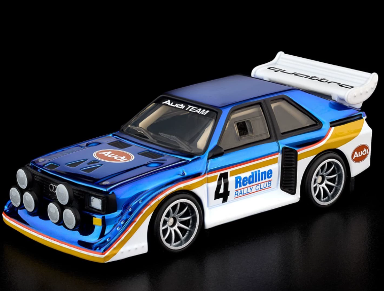 Hot Wheels RLC 1:64 1985 Audi Sport Quattro S1 Redline Rally Club Diecast
