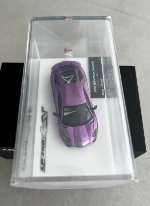 Tardis 1/64 Lamborghini Aventador LP750-4 SV Anniversary Purple