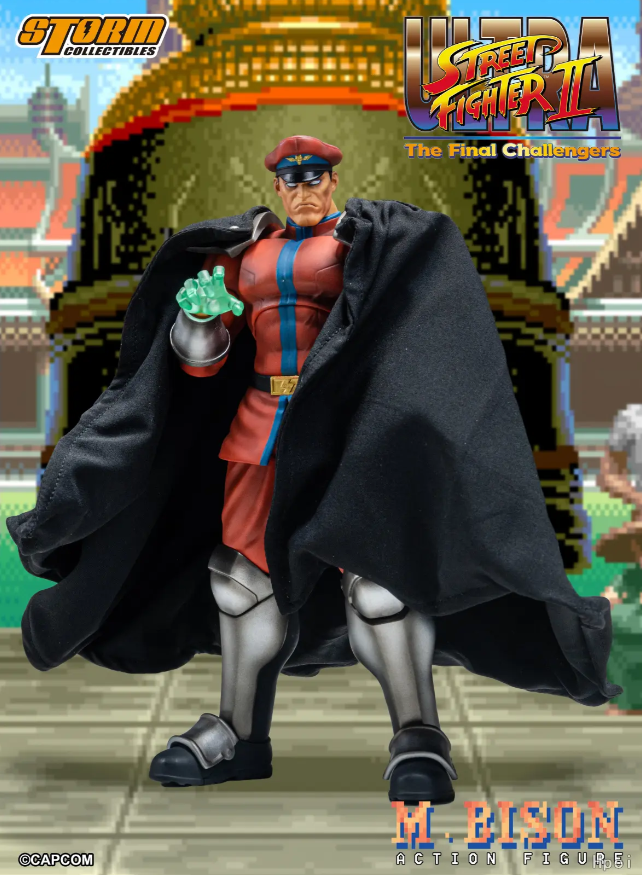 Storm Collectibles STORM ARENA Street Fighter II M Bison Vega Figure
