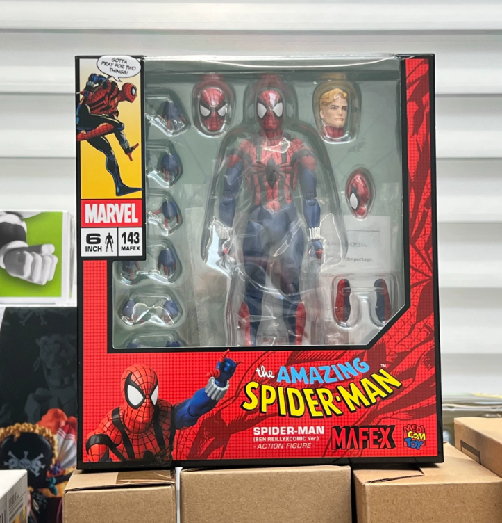 MAFEX No.143 Spider-Man Ben Reilly Comic Version Action Figure