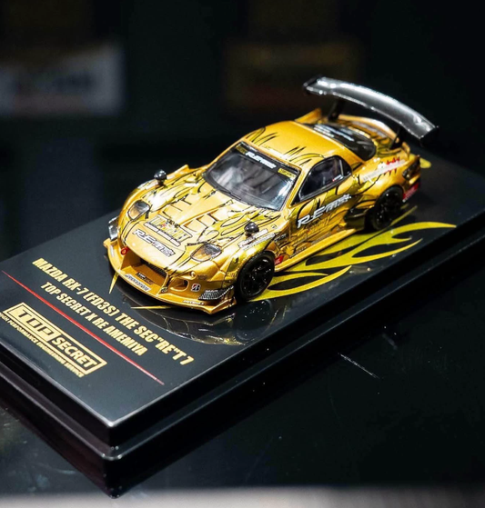 INNO 1/64 Mazda RX-7 FD3S THE SECRE T 7 Top Secret