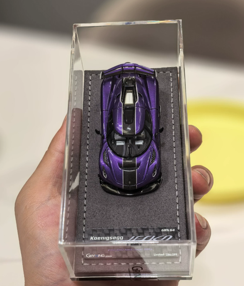 Gryning 1/64 Koenigsegg Jesko Purple Limited 299