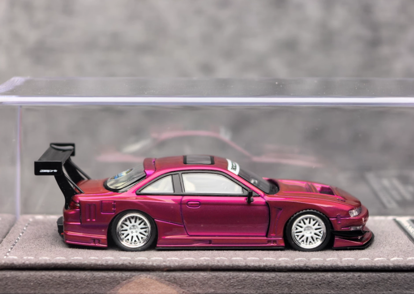Mortal Model 1/64 Nissan Silvia S14 V2 Seiji Ookawara Pink Chase