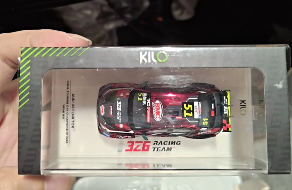 KILO Works 1:64 Audi RS3 LMS TCR 326 Racing Team 2025 Xmas Chrome