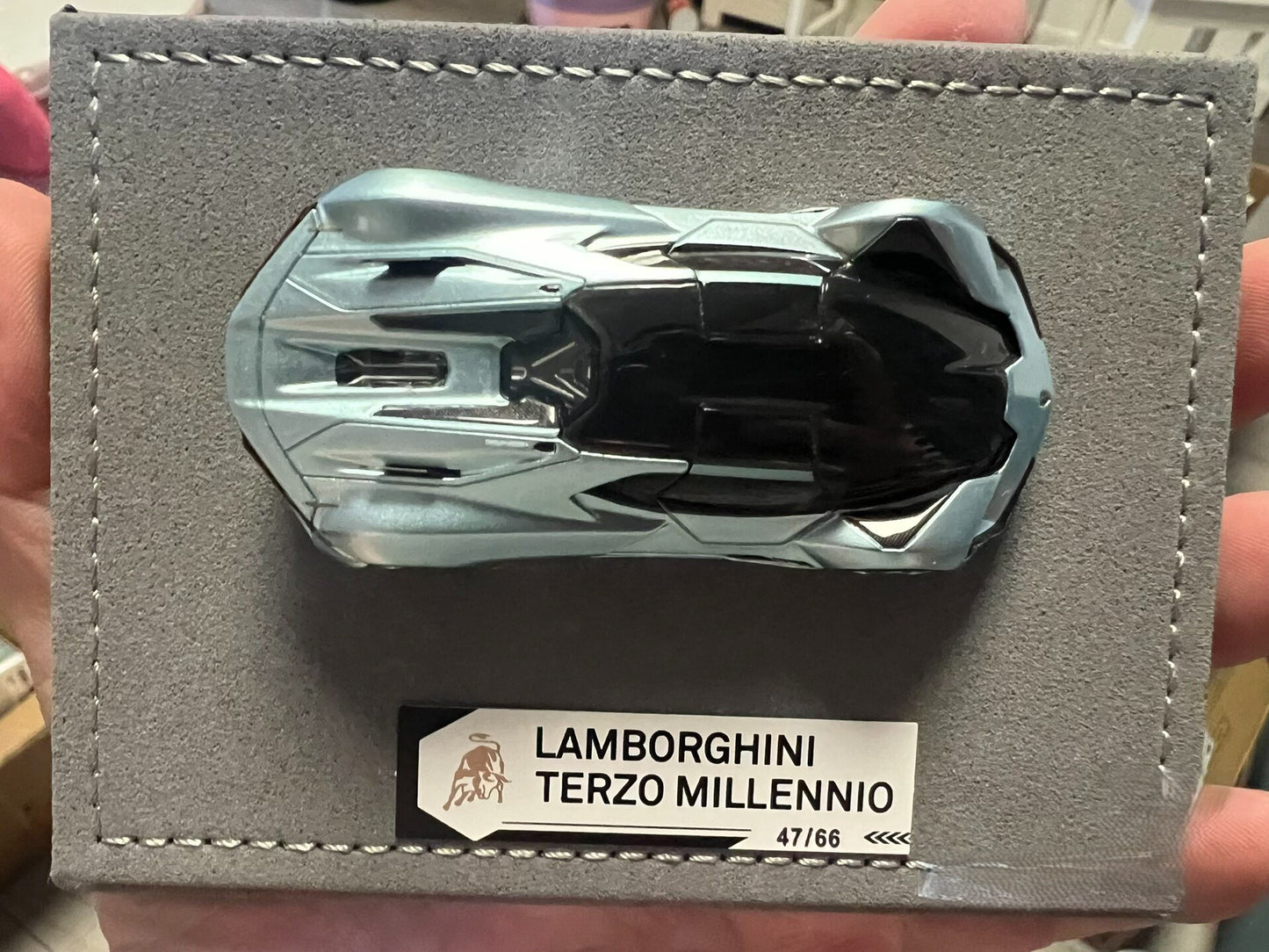 PANTHEOM 1/64 Lamborghini Terzo Millennio Ice Blue Diecast Model