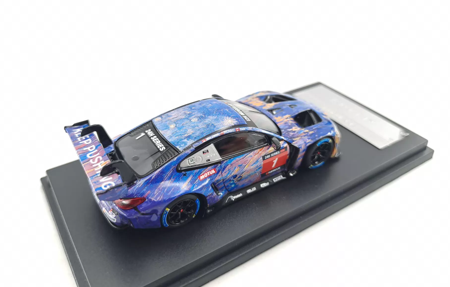 Sky Model 1:64 M4 GT3 Van Gogh Starry Night Alloy Limited Model Car