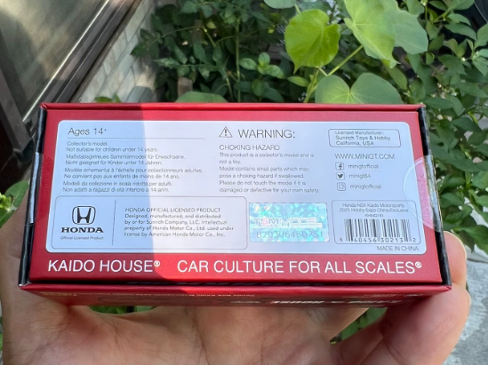 Kaido House 1:64 Honda NSX KHMG181 2025 HEC Beijing Exclusive Diecast Model Car